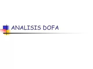analisis dofa
