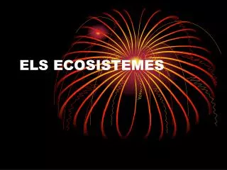els ecosistemes