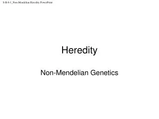 heredity