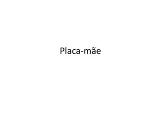 placa m e