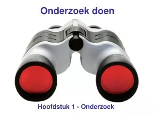 onderzoek doen