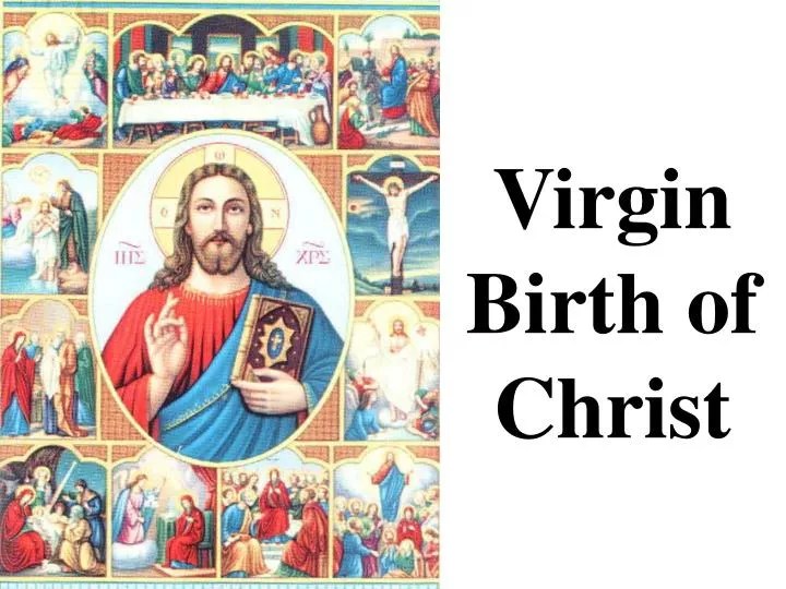 virgin birth of christ