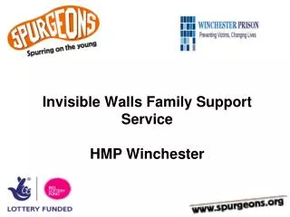 Invisible Walls Family Support Service HMP Winchester