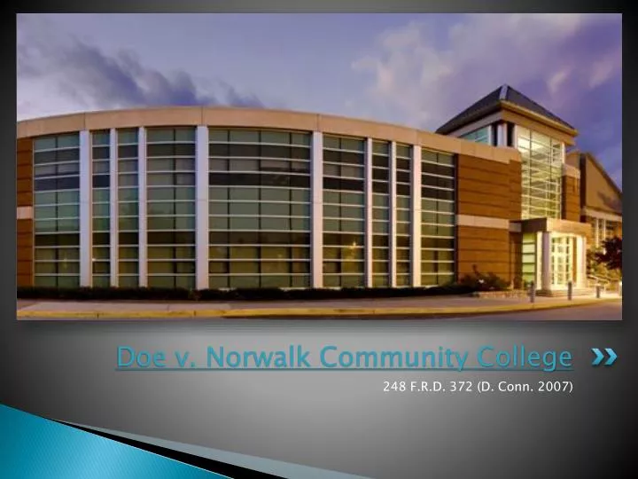 doe v norwalk community college