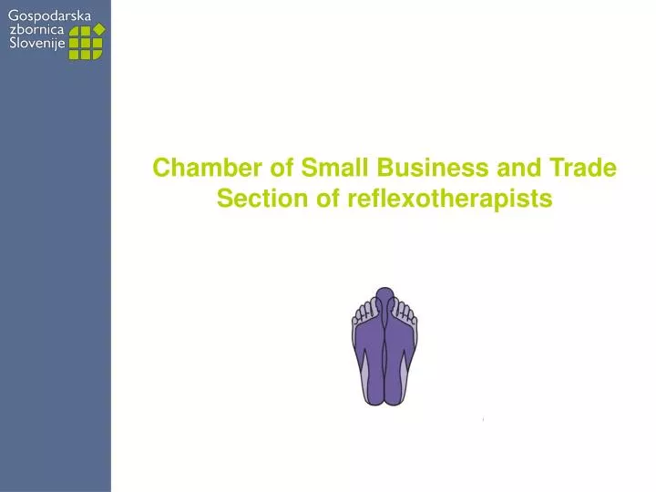 chamber of small business and trade section of reflexotherapists