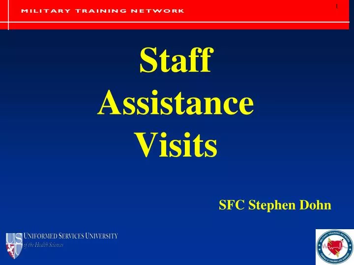 staff assistance visits
