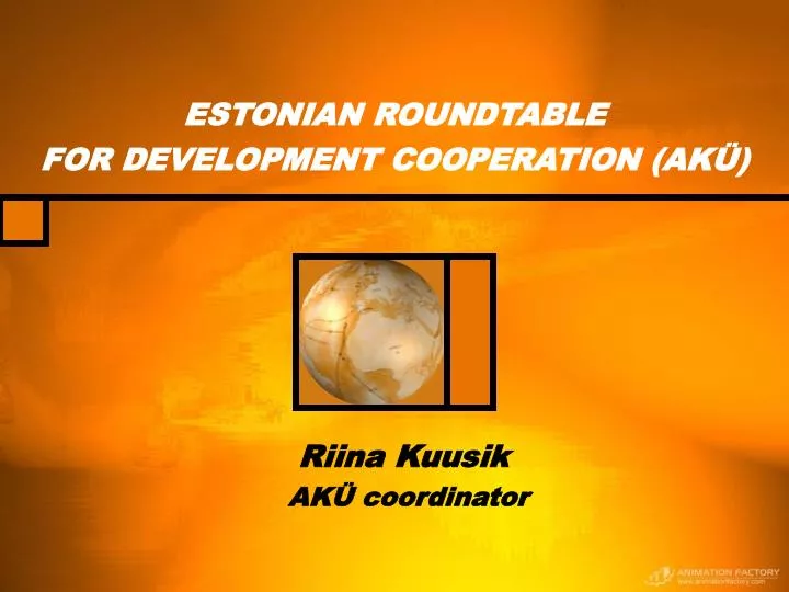 estonian roundtable for development cooperation ak