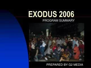 EXODUS 2006