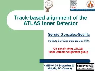 Track-based alignment of the ATLAS Inner Detector
