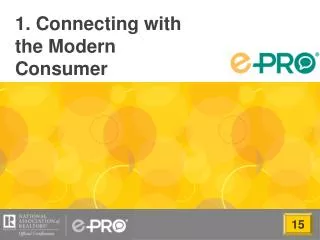 1. Connecting with the Modern Consumer