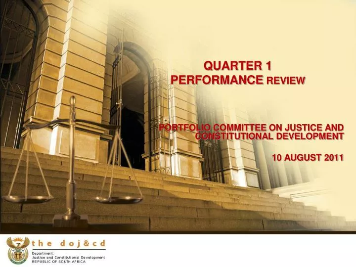 quarter 1 performance review