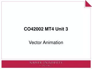 CO42002 MT4 Unit 3