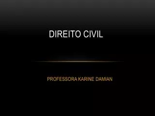 direito civil