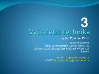 v po etn technika