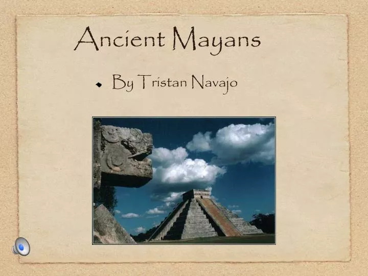 ancient mayans
