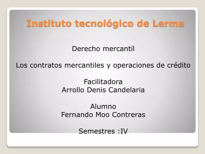 instituto tecnol gico de lerma