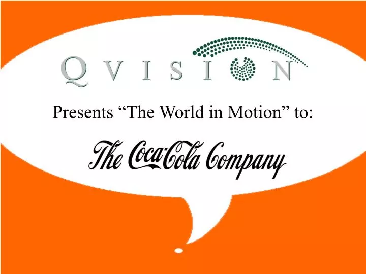 presents the world in motion to
