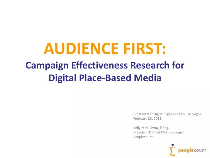 audience first campaign effectiveness research for digital place based media