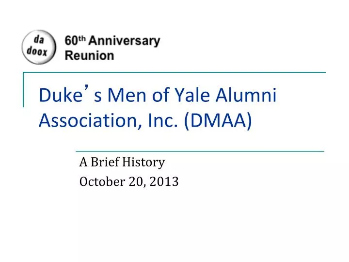 duke s men of yale alumni association inc dmaa