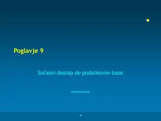 poglavje 9