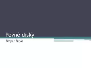 pevn disky