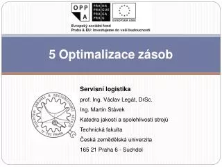 5 optimalizace z sob