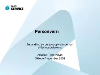 personvern
