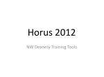 Horus 2012 - slide 1