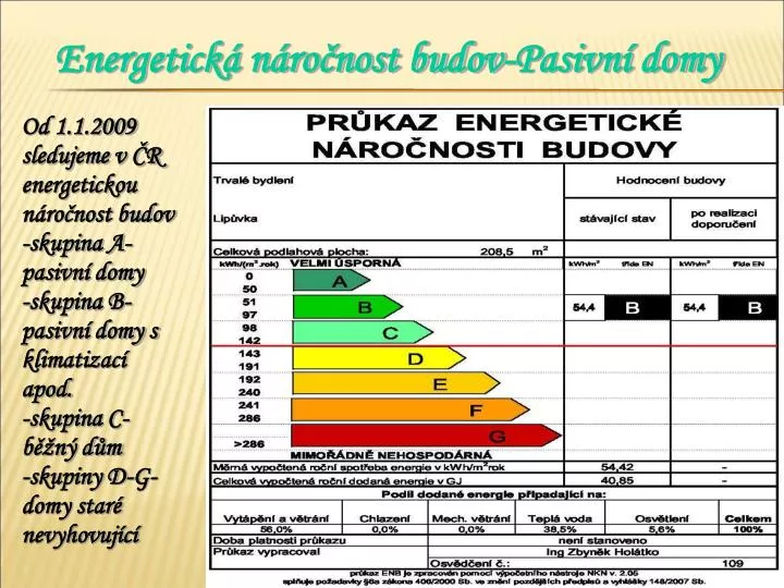 energetick n ro nost budov pasivn domy