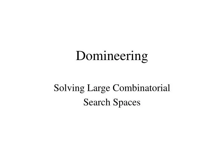 domineering