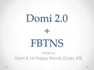 domi 2 0 fbtns