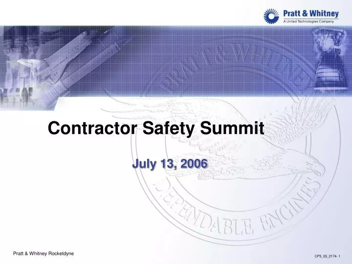 contractor safety summit