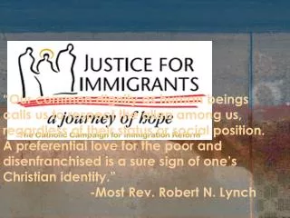 Justice for Immigrants