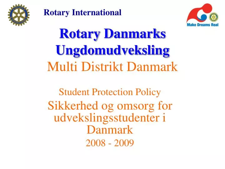 rotary danmarks ungdomudveksling multi distrikt danmark