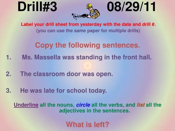 drill 3 08 29 11