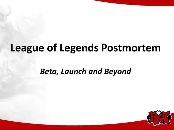 league of legends postmortem beta launch and beyond
