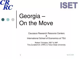 Georgia – On the Move