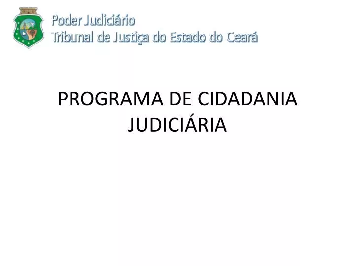 programa de cidadania judici ria