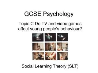 GCSE Psychology