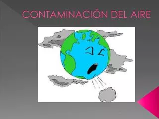 contaminaci n del aire