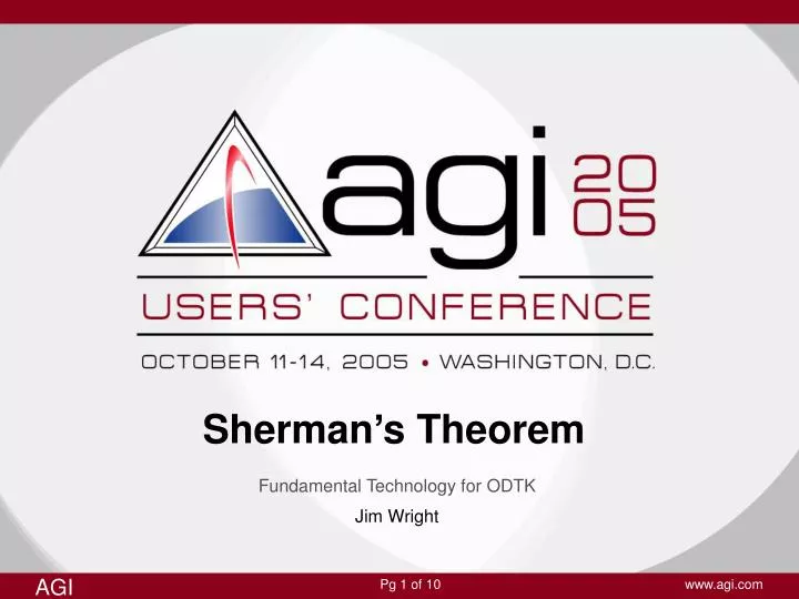 sherman s theorem