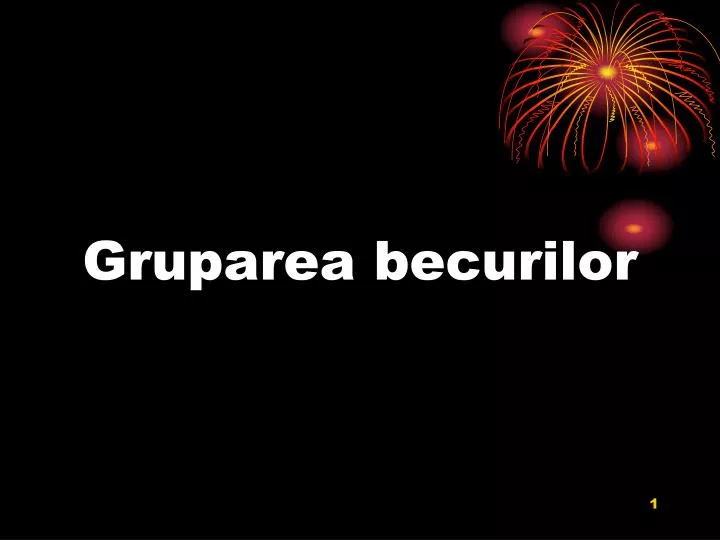 gruparea becurilor