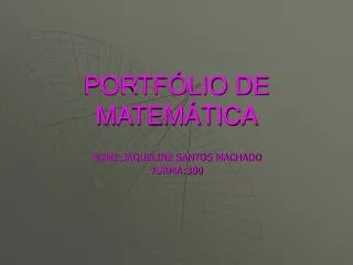 portf lio de matem tica