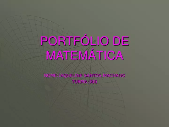 portf lio de matem tica