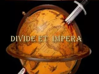 divide et impera
