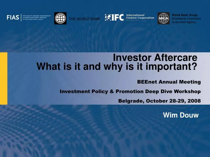 investor aftercare what is it and why is it important
