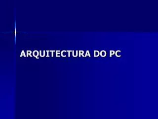arquitectura do pc