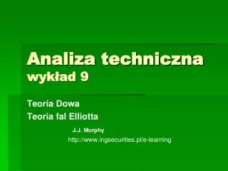 analiza techniczna wyk ad 9