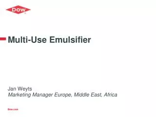 Multi-Use Emulsifier