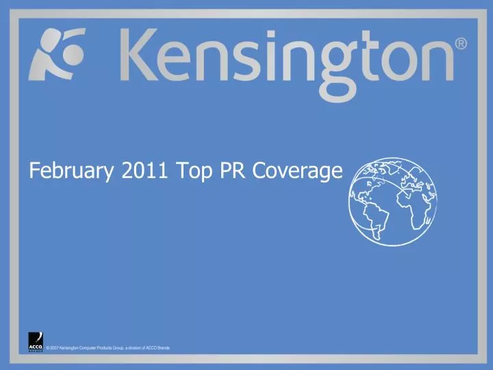 february 2011 top pr coverage